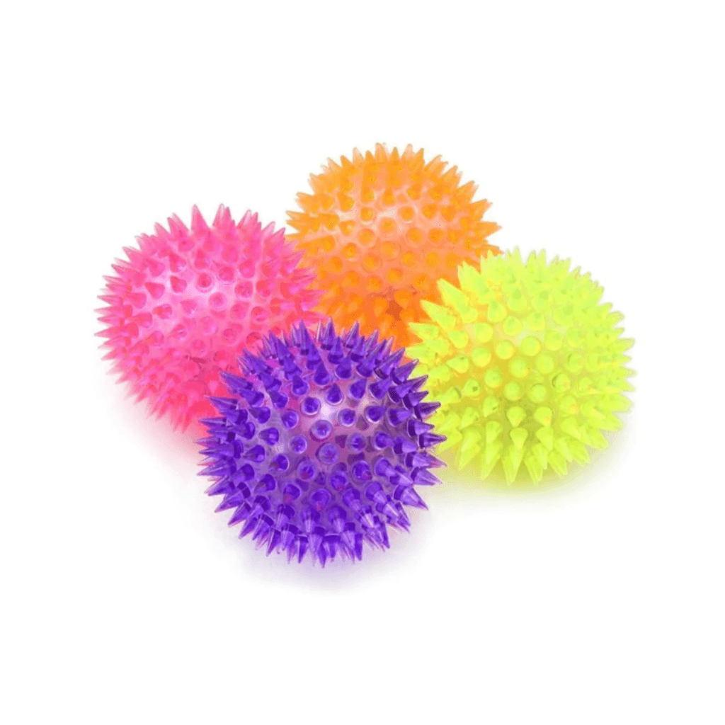 Juguete Pelota Erizo Con Luces