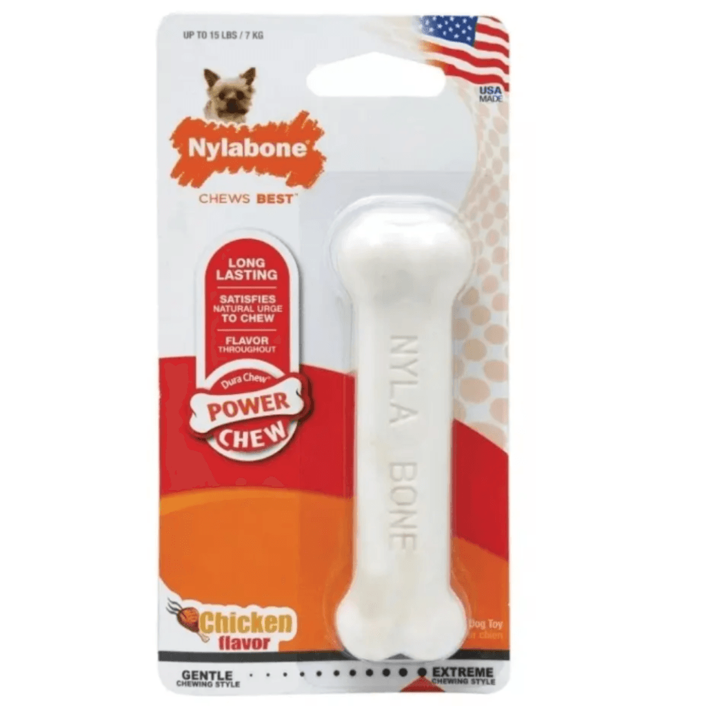 Hueso Nylabone Dura Power Chew Resistente — S